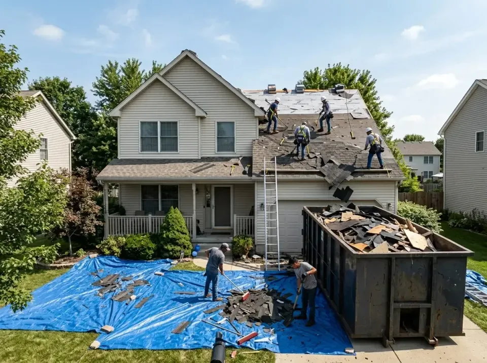 roof-replacement-debris-remova-004 — frequently asked questions, Cheapest Dumpster Rentals in Robinwood, MD